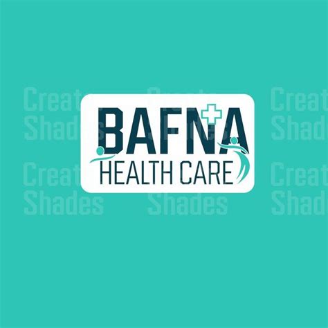 bafna health care logo design