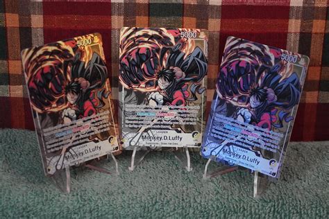 Custom One Piece ST13 playmat & alt art leader cards available for