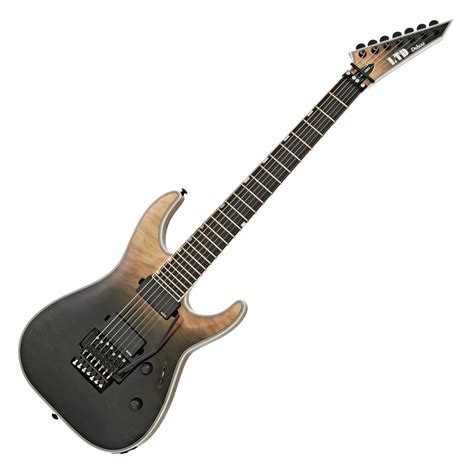 Esp Ltd Mh 1007 Qm 7 String Black Fade At Gear4music