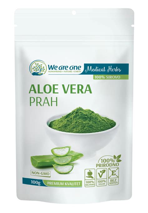 ALOE VERA U PRAHU ORGANSKA WE ARE ONE 100G