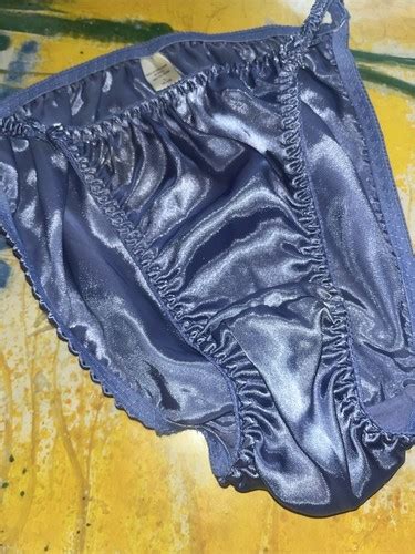 LIQUID Vintage L 7 SATIN String Bikini PANTIES Wet Shiny Exotic EBay