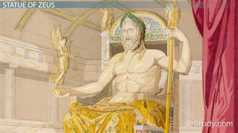 The Statue of Zeus at Olympia | Overview, Facts & Location - Lesson ...