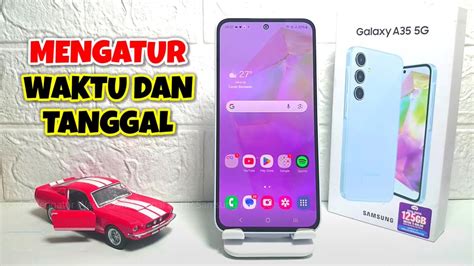 Cara Mengatur Jam Dan Tanggal Di Hp Samsung A G Youtube