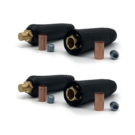 Snapklik.com : RX WELD Welding Cable Quick Connector Pair DINSE-Style