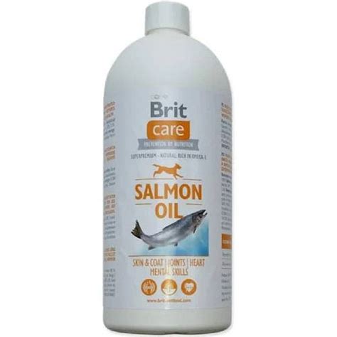 Brit Care (Брит) Salmon Oil масло лосося добавка для шерсти собак ...