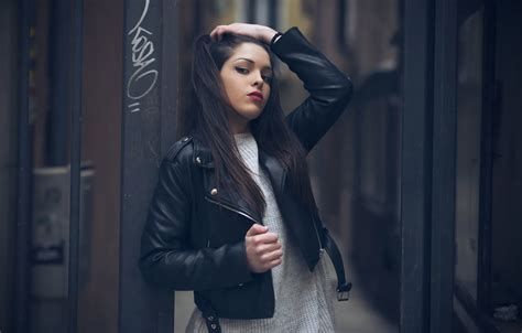 Girl Eyes Beauty Brunette Sight