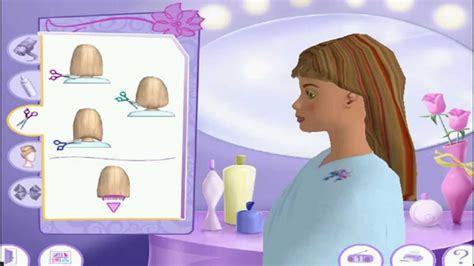 Прохождение игры Барби/Barbie™ Салон красоты - уровень Подготовка к ...