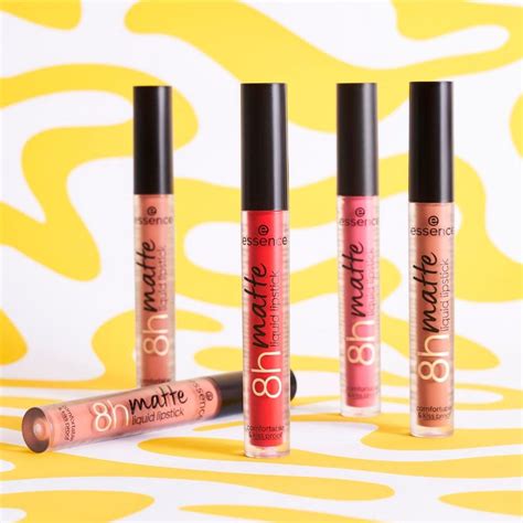 Essence 8h Matte 04 Rosy Nude Batom Líquido Matte 2 5ml 04 Rosy Nude