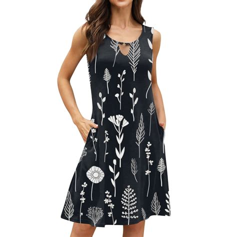 Weant Cocktail Dresses For Women Womens 2024 Summer Casual Flutter