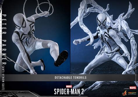 Peter Parker Anti Venom Suit Hot Toys Vgm Figurine