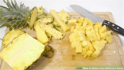 how to make juice without a juicer