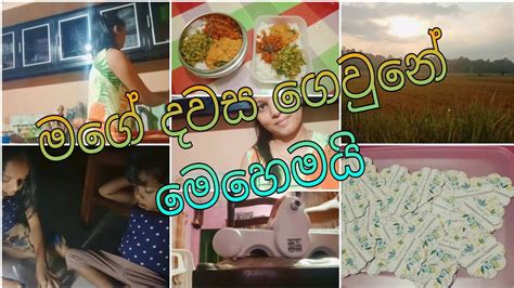 සතියේ දවසක මගේ දවස ගෙවුන විදිහ බලමුද Hansi Kulathunga Youtube