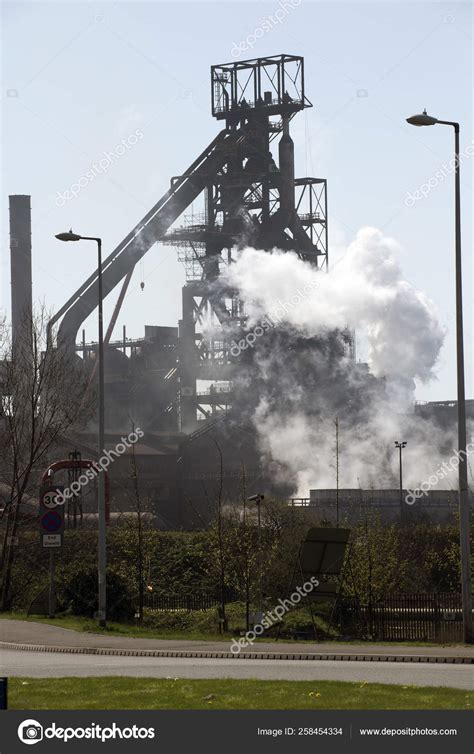 Steelworks Coke Blast Furnace Port Talbot South Wales Stock Photo by ...