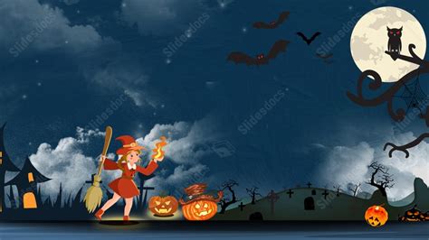 Halloween Halloween Kids Powerpoint Background For Free Download ...