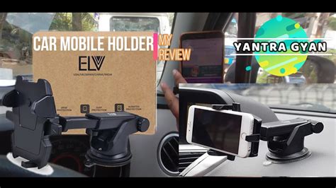 Car Mobile Holder Elv Car Mount Adjustable Car Phone Holder Universal