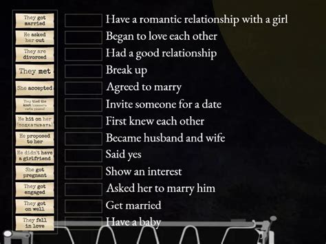 RELATIONSHIP - Match up