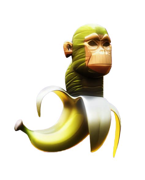 Chimpanzini Bananini PNG Images Transparent Free Download