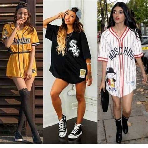 8 Jersey Combos In 2022 Baseball Jersey Outfits For Ladies Lady Refines