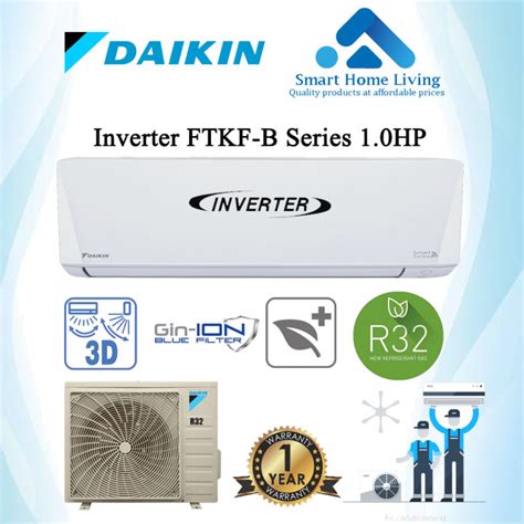 Daikin 1HP 2 5HP R32 Standard Inverter Air Conditioner FTKF B Series