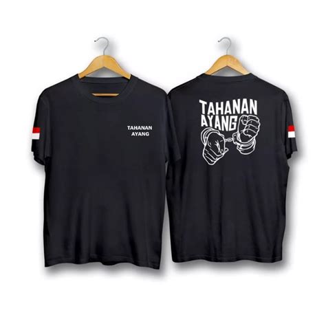 Jual Kaos Viral Tahanan Ayang Terbaru New Model Kaos Tahanan