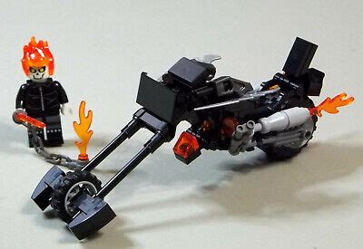 Custom LEGO Ghost Rider bike figure MOC | eBay