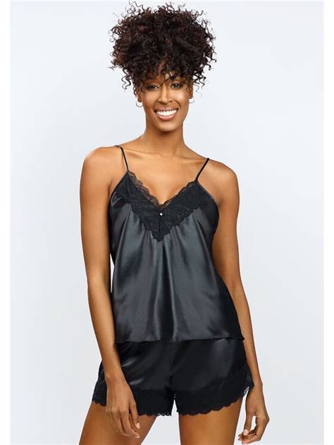 Dkaren Lingerie Komplet Bielizny Hawa Czarny Classic Fit Modivo Pl