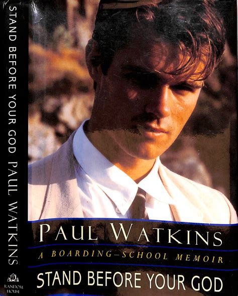 Stand Before Your God by WATKINS, Paul: Fine Hardcover (1993) 1st ...