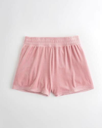 Womens Ultra High Rise Velour Dad Shorts Womens Bottoms