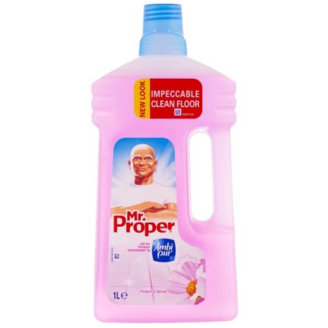 Mr Proper Detergent Pardoseli 1 L Flowers Spring