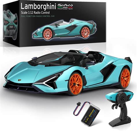 Buy MIEBELY Lamborghini Remote Control Car, 1:12 Scale Lambo Toy Car 7 ...