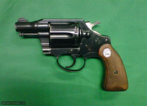 COLT DETECTIVE SPECIAL REVOLVER 38 Special Ctg Double Action Swing