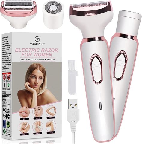 Electric Razor For Women Hair Trimmer Bikini Trimmer Painless In Shaver Rechargeable