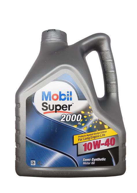 MOBIL 10W40 SUPER-2000 4L полусинтетическое моторное масло | купить по ...