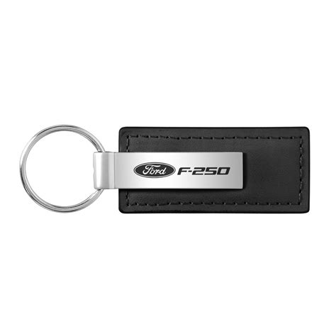 Amazon Au Tomotive Gold Inc Ford F Black Leather Key Chain