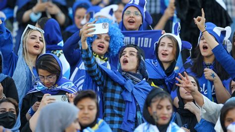 Iranian Women Allowed Into Stadium To Watch National Soccer Match Pay