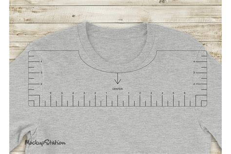 Tshirt Ruler Svg T Shirt Alignment Tool Dxf 970172 Cut Files