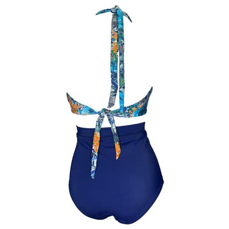 Ripley Bikini Push Up Licra Mujer Azul Uv Jane Goodall Gl