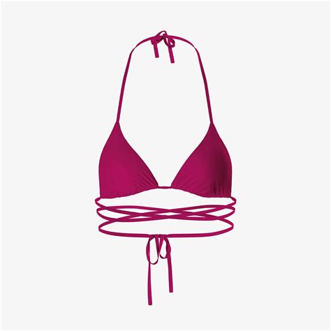 Calvin Klein Triangle Rp Kadın Pembe Bikini Üstü Kadin Mayo Bikini 34 4539801 SuperStep