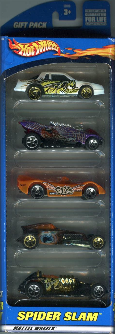 Mattel Hot Wheels Spider Slam Car Gift Pack Mint For Sale
