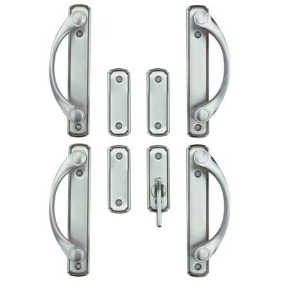 Newbury Satin Nickel Trim Set Andersen Doors Andersen A Series