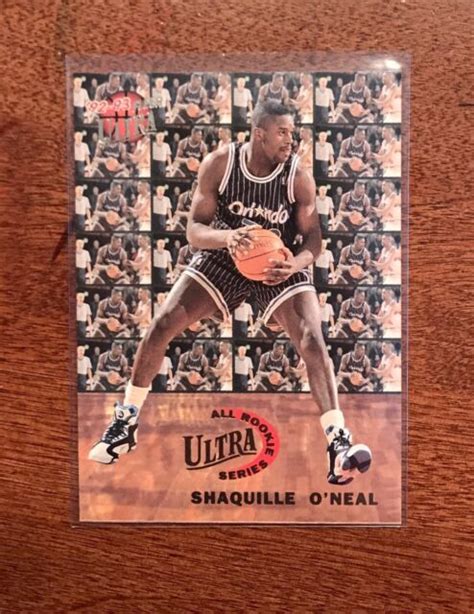 Shaquille O Neal Fleer Ultra Rookie Card Koriwadu