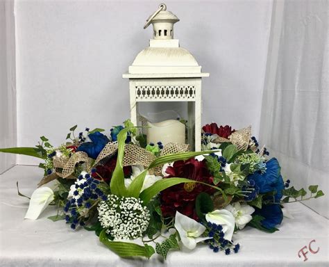 Custom Wedding Centerpieces With Silk Flowers Round or - Etsy