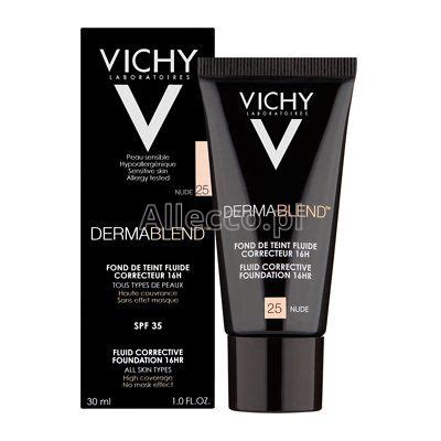 Vichy Dermablend Podk Ad Koryguj Cy Nude Fluid Kosmetyki Kolorowe Twarz Kosmetyki