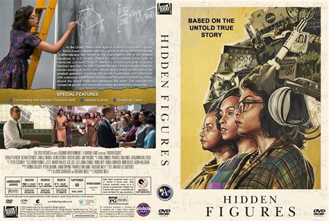 Tudo Capas 04 Hidden Figures 2016 R1 Cover And Label Blu Ray Movie