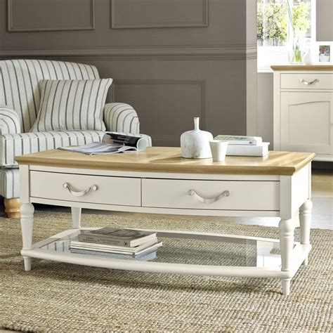 Montreux Antique White Coffee Table Morgan Doyles