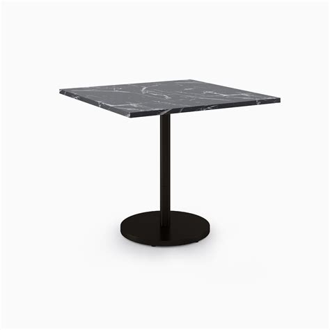 Orbit Restaurant Dining Table Faux Marble Square West Elm