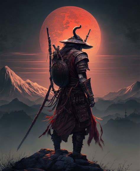 Arte Ninja Ninja Art Japanese Art Samurai Oni Samurai Warrior