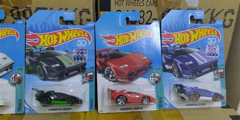 Hot Wheels Lamborghini Countach Tooned Hotwheels Hobbies Toys Toys Games On Carousell