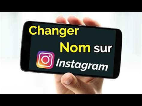 Comment Changer Son Nom Sur Instagram Nom Ou Nom Dutilisateur Youtube