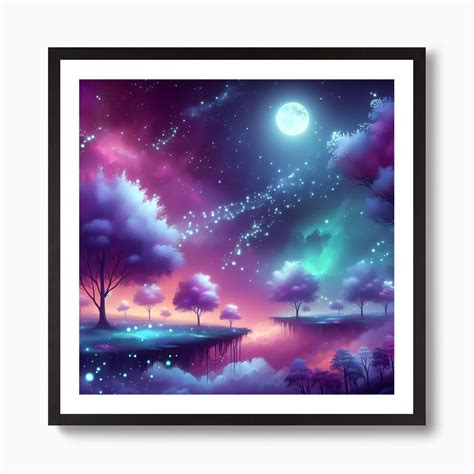 Night Sky Wallpaper Art Print by Vitalka - Fy